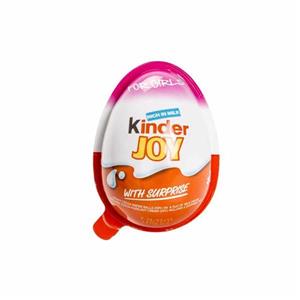 تخم مرغ شانسی کیندر جوی مدل Pink مقدار 20 گرم Kinder Joy Blue Surprise Egg 20gr 