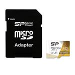 کارت حافظه‌ microSDXC سیلیکون پاور مدل Superior Pro کلاس 10 استاندارد UHS-I U3 سرعت 100MBps ظرفیت 512 گیگابایت 