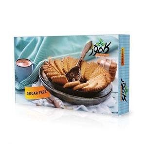 بیسکویت وانیلی بدون قند کامور مقدار 360 گرم Kamvar Vanilla Biscuit without Sugar 360gr 