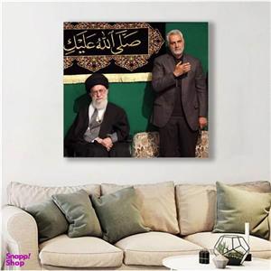 تابلو شاسی طرح سردار سلیمانی و رهبر کد 307