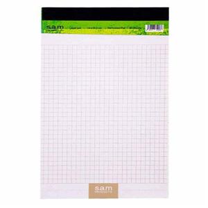 دفتر یادداشت شطرنجی  سم - سایز 14.5 × 21 سانتی متر