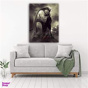 تابلو شاسی طرح سردار قاسم سلیمانی در آغوش امام حسین مدل GV-10199