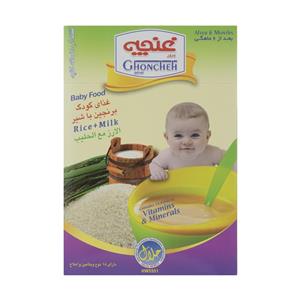 غذا کودک برنجین غنچه پرور با طعم شیر - 300 گرم Ghoncheh Parvar Rice With Taste Milk Baby Food - 300 gr