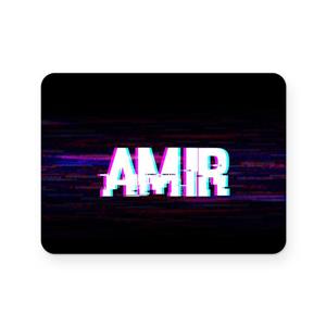 برچسب تاچ پد دسته پلی استیشن 4 ونسونی طرح AMIR