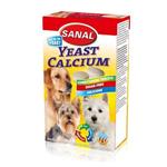 مکمل غذایی حاوی کلسیم مخصوص سگ سانال با مخمر و ویتامین