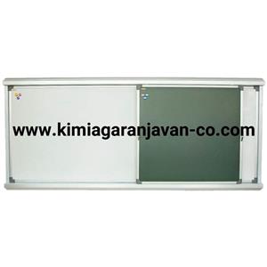 وایت برد و گرین برد کشویی 400×100