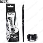 خط چشم ژلی ریمل لاندن Rimmel London Scandaleyes 24H Waterproof Gel Eyeliner With Brush