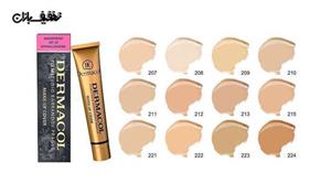 کرم پودر درماکول میکاپ کاور شماره 209 Dermacol Makeup Cover 