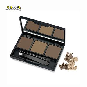 کیت 3 رنگ سایه ابرو گلدن رز شماره 02 Golden Rose Eyebrow Styling Kit 