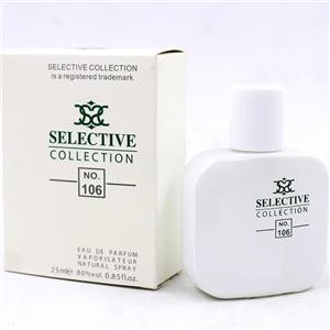 ادکلن سلکتیو کد 106 مدل لاگوست سفید  Selective Lacoste L.12.12 Blanc For Men Eau de Parfume