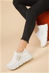 کفش پیاده روی اسپرت سفید زنانه برند Soho Exclusive کد 1581399379