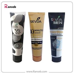 ماسک صورت سودا مدل gold and black and milk حجم 100 میلی لیتر مجموعه 3 عددی