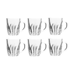 استکان شیشه و بلور اصفهان سری یوکا کد 449 بسته 6 عددی Esfahan Glass Yucca 44+ Cup Pack of 6