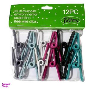 گیره لباس مدل pan200 بسته 12 عددی