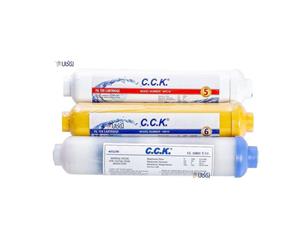 فیلتر دستگاه تصفیه آب خانگی سی سی کا مدل UP-3 مجموعه 3 عددی