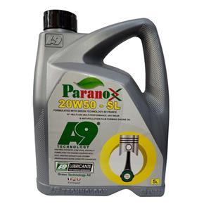 روغن موتور خودرو پارانوکس مدل SL 20W50 حجم 5000 میلی لیتر