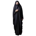 چادر لبنانی حجاب فاطمی مدل صدفی کد Kan 1055