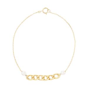 دستبند طلا 18 عیار زنانه نیوانی مدل DA700 Nivani DA700 Gold Bracelet For Women