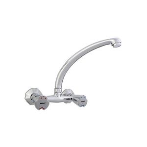 شیر مخلوط ظرفشویی دیواری علم ضخیم بلند موست مدل کلاسیک 422