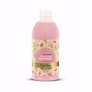 مایع دستشویی شون مدلPINK FLOWER حجم2000ML Schon Pink Flower Milk Protein Moisturizing Hand Wash 2000ml