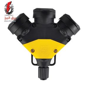 پریز سیار صنعتی سه خانه (ورودی تکفاز) پارسا