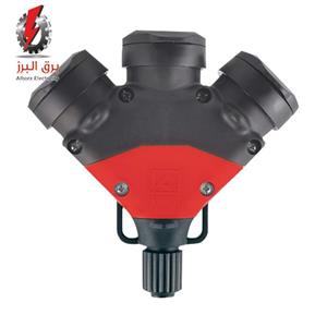 پریز سیار صنعتی سه خانه (ورودی سه فاز) پارسا