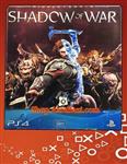 برچسب بدنه و دسته Shadow of War I Gamer Play Station 4 Slim Cover