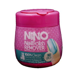 پد لاک پاک کن ناخن نینو بسته 90 عددی Nino Nail Polish Remover