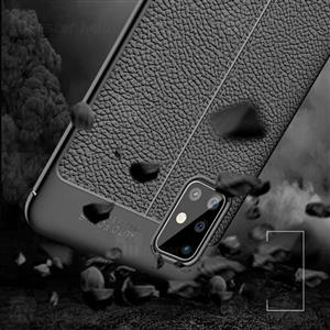 قاب محافظ ژله ای طرح چرم سامسونگ Samsung Galaxy A51 / A515 AutoFocus Jelly Case... Auto Focus Leather Case for Samsung Galaxy A51