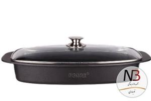 فر تابه ماهی چهارگوش 42 چدن بزرگ فورته