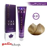 رنگ موی وال وار سری دودی طلایی شماره VAL-VAR 8.31