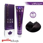 رنگ موی وال وار سری زیتونی شماره VAL-VAR 4.2