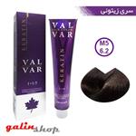 رنگ موی وال وار سری زیتونی شماره VAL-VAR 6.2