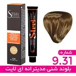 رنگ موی استیل سری شنی مدیترانه ای شماره STEEL 9.31