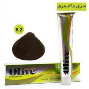 رنگ موی الیو سری خاکستری شماره Olive 6.2 