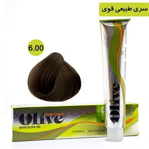 رنگ موی الیو سری طبیعی قوی شماره Olive 6.00 