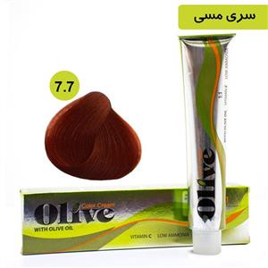 رنگ موی الیو سری مسی شماره Olive 7.7 