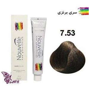 رنگ مو نوول Nouvelle سری برنز شماره 7.53