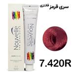 رنگ مو نوول Nouvelle سری قرمز فانتزی شماره 7.420R