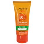 کرم ضد آفتاب فاقد چربی 50 SPF رنگ بژ آردن Ardene مدل +Acnesol