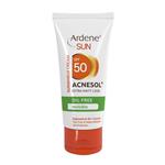 کرم ضد آفتاب فاقد چربی 50 SPF بی رنگ آردن Ardene مدل +Acnesol