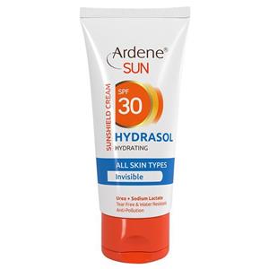 کرم ضد آفتاب 30 SPF بی رنگ آردن Ardene مدل Hydrasol Sun Spf30 Sunshield Cream 