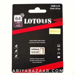 فلش مموری لوتوس مدل L801 ظرفیت 64 گیگابایت Lotous Flash Memory USB 2.0 64GB 