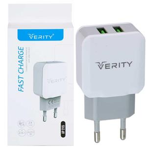 شارژر Verity AP2115 + کابل میکرو یو اس بی