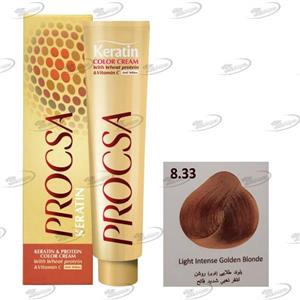 رنگ مو پروکسا بلوند طلایی قوی روشن شماره 8٫33
