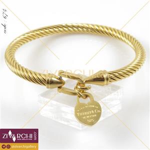 دستبند النگویی قلابدار (طرح) تیفانی 674