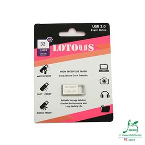 فلش 32 گیگ لوتوس نوع رابط USB 2.0 مدل L801 Lotous Flash Memory 32GB 