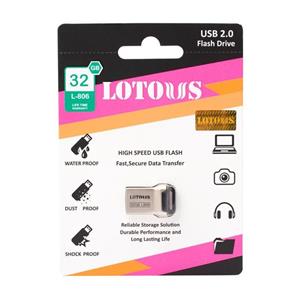 فلش مموری لوتوس مدل L806 ظرفیت 32 گیگابایت Lotous Flash Memory USB 2.0 32GB 