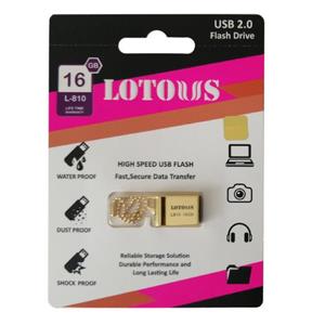 فلش مموری لوتوس مدل L810 ظرفیت 16 گیگابایت Lotous L810 Flash Memory USB 2.0 16GB