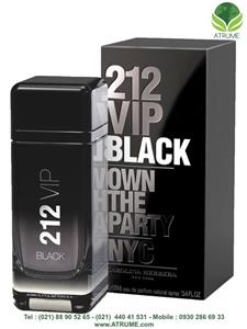 عطر ادکلن کارولینا هررا 212 وی ای پی بلک حجم 100 میل Carolina Herrera VIP Black EDP 